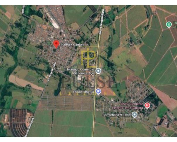 Foto de Guaiçara (SP) - Terreno de 242m² de área total