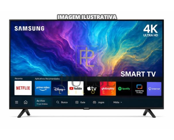 Foto de Lote 04: Uma TV digital smart Sansung 4k