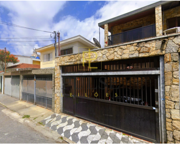Vila santa maria (sp) - casa com área construída de 176m²